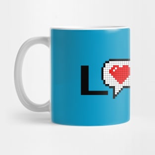 love pixel Mug